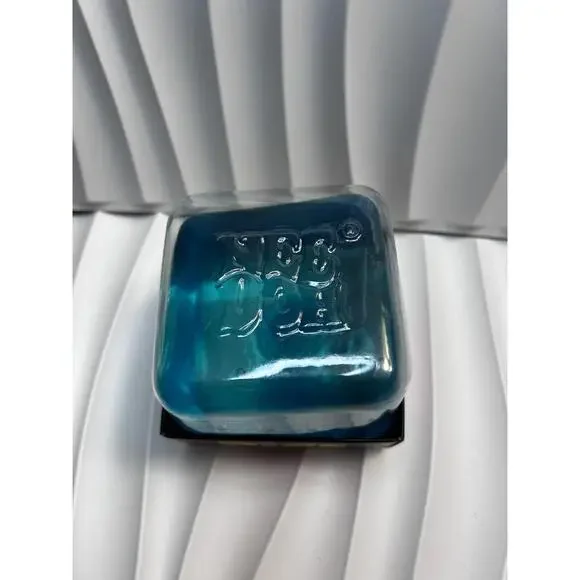 NeeDoh Nice Berg Ice Cube Squishy Stress Toy Blue Super Solid Squish - Picture 2 of 3